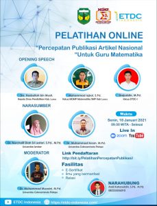 Percepatan Publikasi Artikel Nasional untuk Guru Matematika