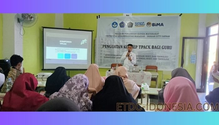 Dosen Unimuh Makassar Melatih Guru-guru di Yayasan Sitti Saenab Emzil Pangkep