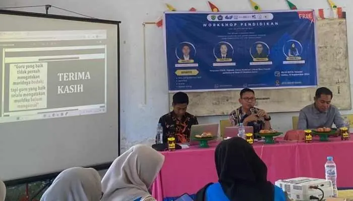 Mahasiswa KKN-Dik Unismuh Makassar Gelar Workshop Kolaboratif