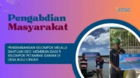 PENGEMBANGAN KELOMPOK MELALUI BANTUAN GEO-MEMBRAN BAGI 5 KELOMPOK PETAMBAK GARAM DI DESA BULU CINDEA