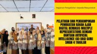 Dosen Unismuh Lakukan Pengabdian Pelatihan Penyusunan Bahan Ajar Digital berbantuan Artificial Intelligence